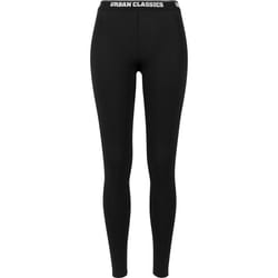 Urban Classics TB1492, XL Female Black Cotton, Elastane