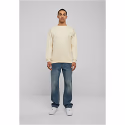 Urban Classics TB1591, Adult, Male, Sweatshirt, Sand, Crew neck, Long sleeve