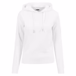 Urban Classics TB1524, Adult, Female, Hoodie, White, Long sleeve, Monochromatic
