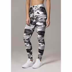 Urban Classics TB1331, Leggings, Female, Adult, Camouflage, Camouflage pattern, M