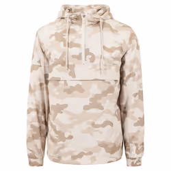 Urban Classics TB1623, Anorak, Male, Adult, Polyester, Camouflage, Sand