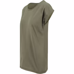 Urban Classics Ladies Extended Shoulder Tee T-shirt Scoop neck Short sleeve Cotton, Jersey - Additional view 8
