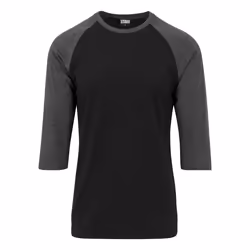 Urban Classics TB366, T-shirt, Adult, Male, Black, Charcoal, XXL, 3/4 sleeve