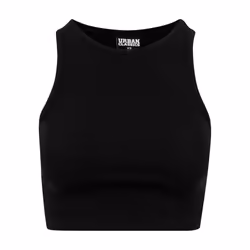 Urban Classics TB1498, Top (garment), Adult, Female, Black, Monochromatic, XS