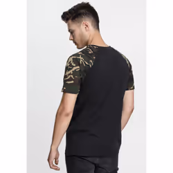 Urban Classics Raglan Contrast Tee T-shirt Crew neck Short sleeve Cotton, Jersey - Additional view 5
