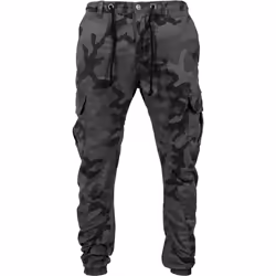 Urban Classics TB1611, Cargo, Male, Adult, Camouflage, Grey, Pattern, Camouflage pattern