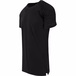Urban Classics TB1563, T-shirt, Adult, Male, Black, Monochromatic, L
