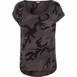 Urban Classics TB1635, T-shirt, Adult, Female, Camouflage, Pattern, Camouflage pattern