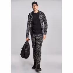 Urban Classics TB1783, Hoodie, Male, Adult, Zipper, Cotton, Polyester, Camouflage