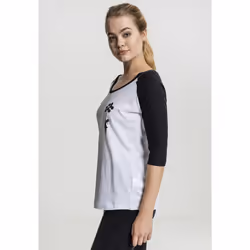 Urban Classics Banksy´s Graffiti Balloons T-shirt Round collar 3/4 sleeve Cotton - Additional view 5