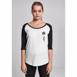 Urban Classics Banksy´s Graffiti Balloons T-shirt Round collar 3/4 sleeve Cotton - Additional view 7