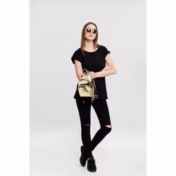 Urban Classics Ladies Extended Shoulder Tee T-shirt Scoop neck Short sleeve Cotton, Jersey - Additional view 5
