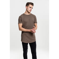 Urban Classics Shaped Long Tee T-shirt Crew neck Short sleeve Cotton