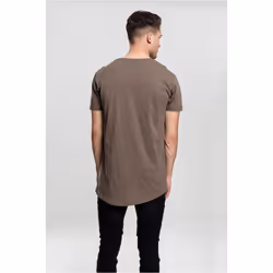 Urban Classics Shaped Long Tee T-shirt Crew neck Short sleeve Cotton
