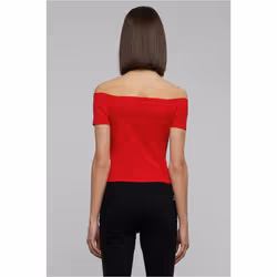 Urban Classics TB1500-00697-0042 T-shirt Off the shoulder neck Short sleeve Cotton, Elastane - Additional view 6