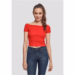 Urban Classics TB1500-00697-0054 T-shirt Off the shoulder neck Short sleeve Cotton, Elastane - Additional view 4
