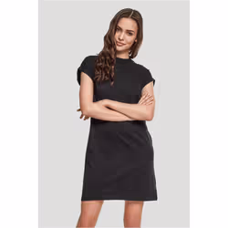 Urban Classics Ladies Turtle Extended Shoulder, Adult, Female, Black, Knee length, XL, Outdoor