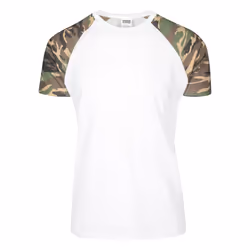 Urban Classics TB639, T-shirt, Adult, Male, Camouflage, White, Monochromatic, L