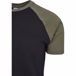 Urban Classics Raglan Contrast Tee T-shirt Crew neck Short sleeve Cotton, Jersey - Additional view 5