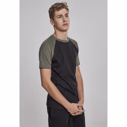 Urban Classics Raglan Contrast Tee T-shirt Crew neck Short sleeve Cotton, Jersey - Additional view 6