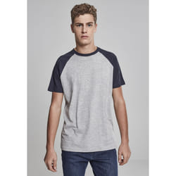 Urban Classics Raglan Contrast Tee T-shirt Crew neck Short sleeve Cotton, Jersey