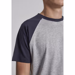 Urban Classics Raglan Contrast Tee T-shirt Crew neck Short sleeve Cotton, Jersey