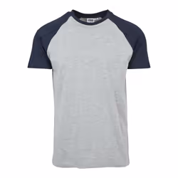 Urban Classics TB639, T-shirt, Adult, Male, Navy, Grey, Monochromatic, 3XL