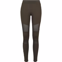 Urban Classics TB1174, Leggings, Female, Adult, Olive, Dark olive, Monochromatic