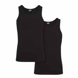 Urban Classics TB2252, Tank top, Adult, Male, Black, Monochromatic, XL