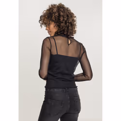 Urban Classics TB2324 Tank top Long sleeve Cotton, Elastane, Nylon, Polyamide - Additional view 5