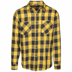 Urban Classics Checked Flanell Shirt Long sleeve Cotton - Additional view 4