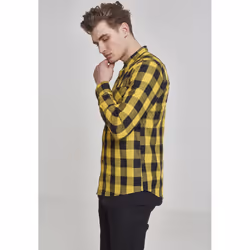 Urban Classics Checked Flanell Shirt Long sleeve Cotton - Additional view 7