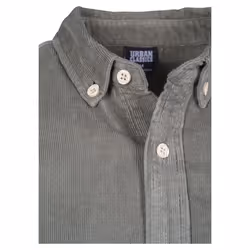 Urban Classics TB2414-00176-0046 Shirt Button down collar Long sleeve Cotton - Additional view 4