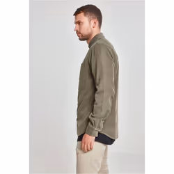 Urban Classics TB2414-00176-0051 Shirt Button down collar Long sleeve Cotton - Additional view 8