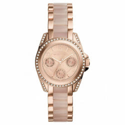 Michael Kors Mini Blair Ladies Watch MK6175ÃChronograph DialÃBlush Rose Bracelet