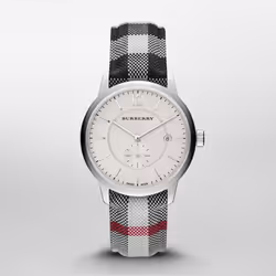 NEW Burberry Silver Stainless Steel Men's Watch BU10002 UK SELLER WARRANTY