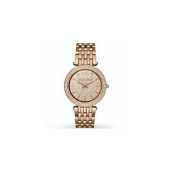 Michael Kors MK3399 Darci Rose Gold Crystal Bezel Ladies Womens Watch