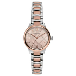 Burberry BU10117 Classic Swiss Made Two Tone Ladies Watch