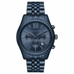 Michael Kors Lexington Chronograph Navy Blue Dial Men's Watch MK8480