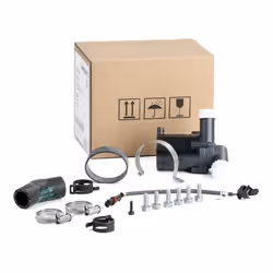 WEBASTO 9002514B Water Pump, parking heater 12 130° connection piec