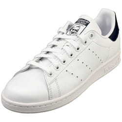 adidas Stan Smith Mens Classic Trainers in White Navy - 4