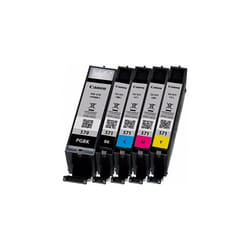 Canon Ink Cartridge - Cyan/Magenta/Yellow/Black/Pigmented Black (Multi-Pack)