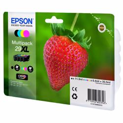 Claria Home Ink Epson 29 X-Large High Capacity Strawberry Ink Cartridge (4pack)