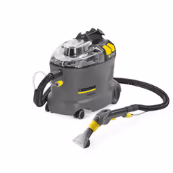 Kärcher 1.100-228.0, 1200 W, Drum vacuum, Wet, Bagless, Water, Black, Grey, Yellow