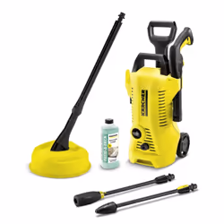 Kärcher K 2 Full Control Home, Upright, Electric, 4 m, Black, Yellow, 360 l/h, 110 bar