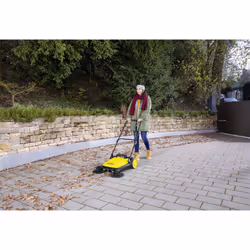 Kärcher S 4 Twin sweeper Black, Yellow