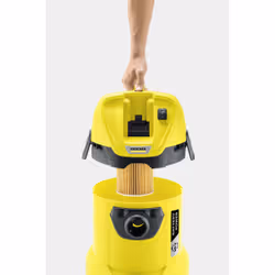 Kärcher 1.629-910.0 dust extractor Black, Yellow 17 L 300 W - Additional view 4
