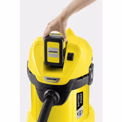 Kärcher 1.629-911.0 dust extractor Black, Yellow 17 L 300 W