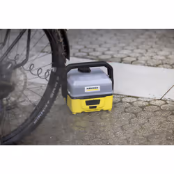 Kärcher OC 3 pressure washer Compact Battery 120 l/h Black, Yellow - Additional view 6