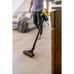 Kärcher VC 4 2-in-1 stick vacuum Battery Dry Bagless 0.65 L Black, Yellow 2.5 Ah - Additional view 5